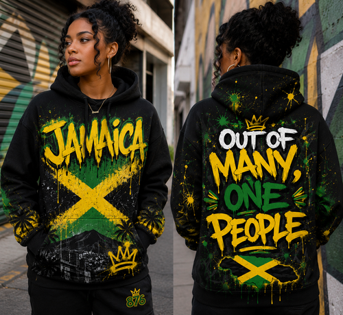 Jamaica Graffiti Hoodie