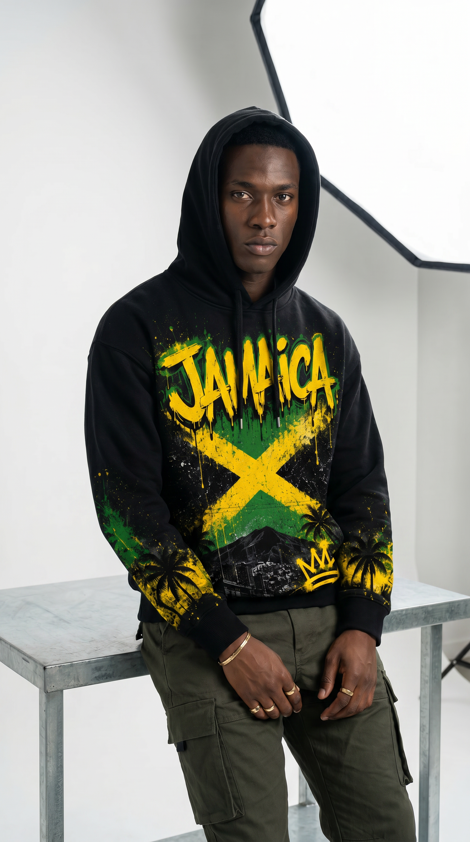 Jamaica Graffiti Hoodie