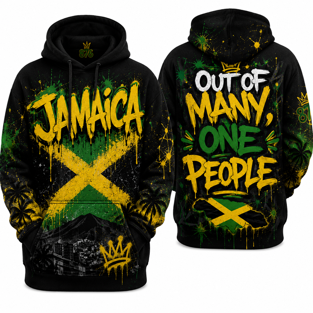 Jamaica Graffiti Hoodie