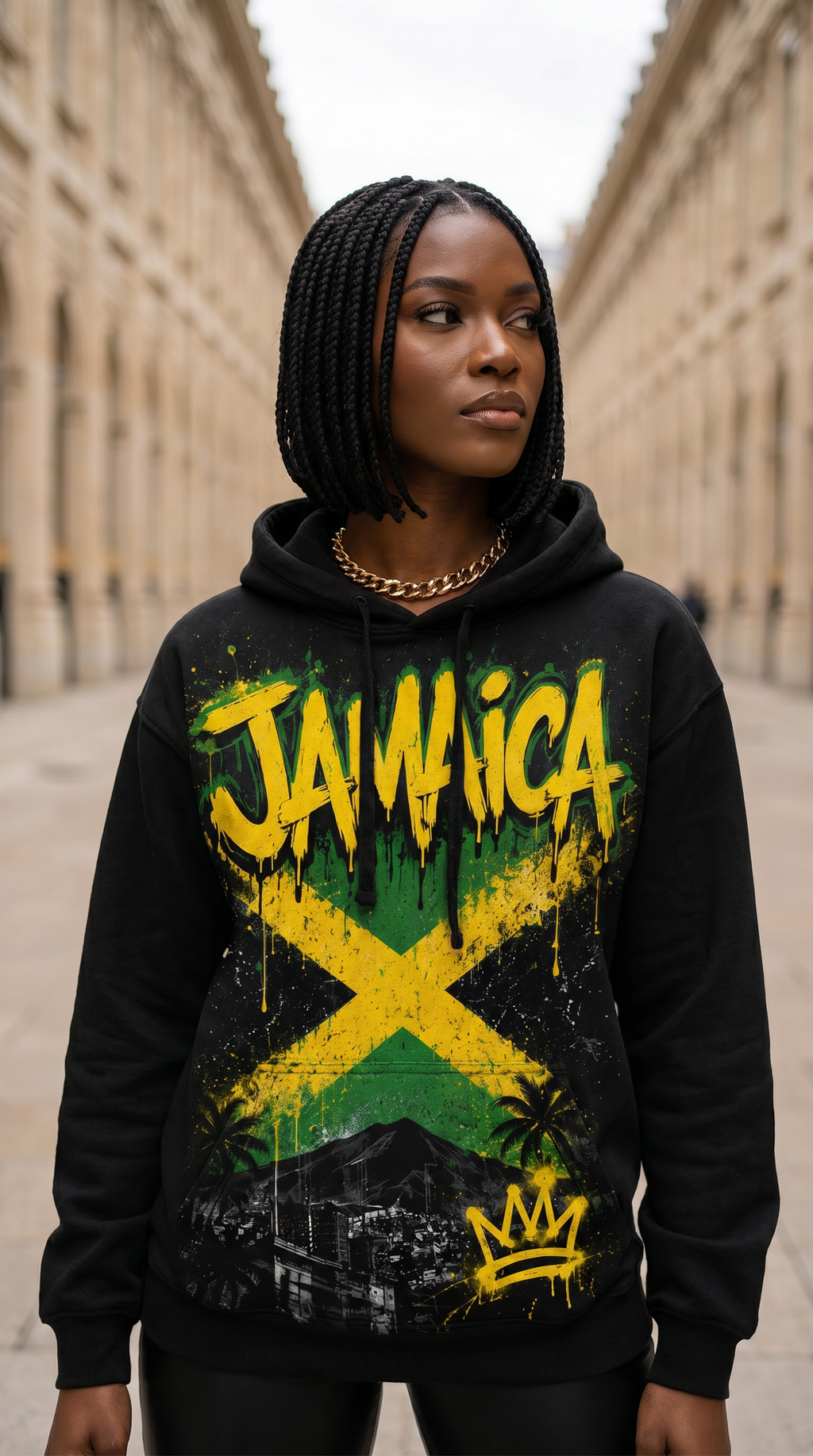 Jamaica Graffiti Hoodie